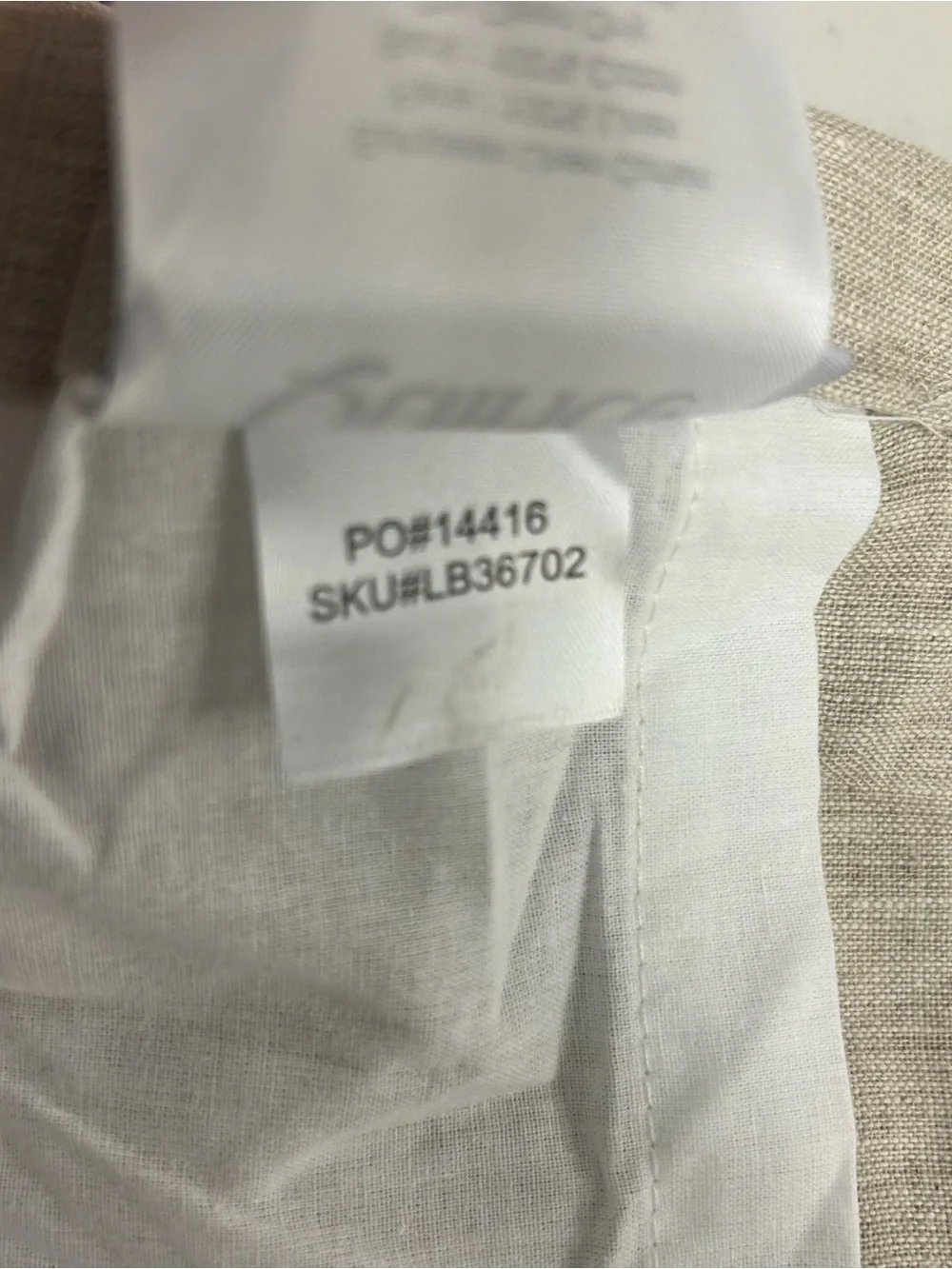 NWOT QUINCE Set Of 2 48x84 European Linen Curtains Flax 8426
